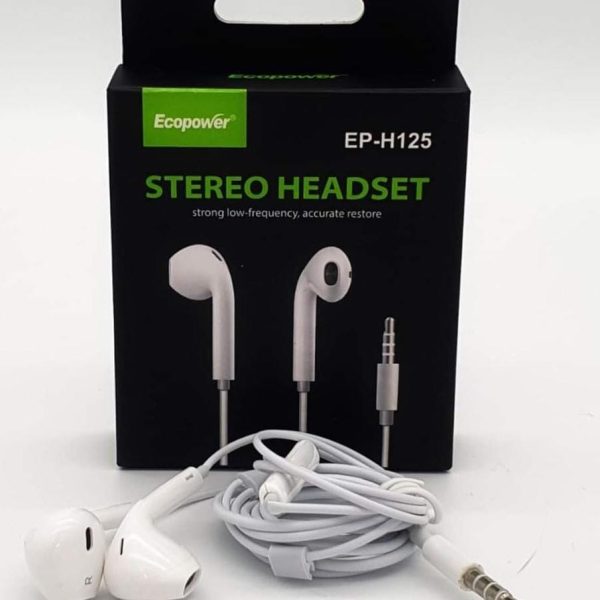 Auriculares Ecopower H-125.