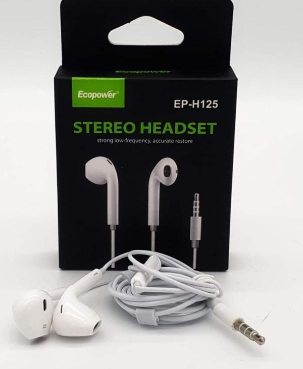 Auriculares Ecopower H-125.